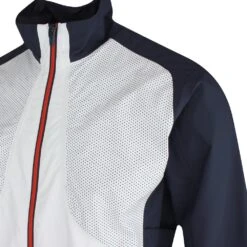 Galvin Green Waterproof Golf Jacket - Albert - White SS23 -Golf Fashion Shop galvin green waterproof golf jacket albert white ss23 g1300 13 c