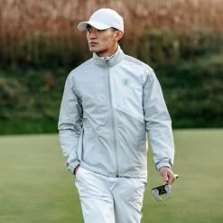 Galvin Green Waterproof Golf Jacket - Amen FZ - Cool Grey LE 2023 -Golf Fashion Shop galvin green waterproof golf jacket amen fz cool grey le 2023 s7915 07 13