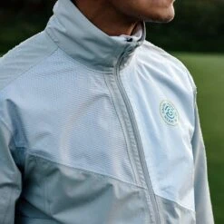 Galvin Green Waterproof Golf Jacket - Amen FZ - Cool Grey LE 2023 -Golf Fashion Shop galvin green waterproof golf jacket amen fz cool grey le 2023 s7915 07 15