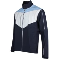 Galvin Green Waterproof Golf Jacket - Armstrong - Navy - Blue SS22 -Golf Fashion Shop galvin green waterproof golf jacket armstrong 2022 03s
