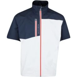 Galvin Green Waterproof Golf Jacket - Axl SS - White SS23