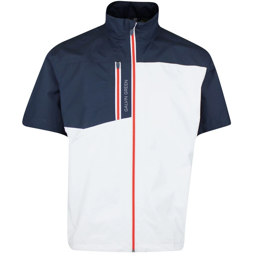 Galvin Green Waterproof Golf Jacket - Axl SS - White SS23 3 Galvin Green Waterproof Golf Jacket - Axl SS - White SS23