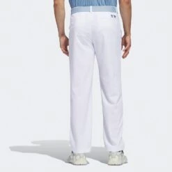 Adidas Golf Trousers - Bogey Boys Pant - White AW23 -Golf Fashion Shop ib2941 adidas golf trousers bogey boys pant white aw23 detail 5