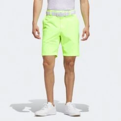 Adidas Golf Shorts - Ultimate 8.5" - Lucid Lemon AW23 13 Adidas Golf Shorts - Ultimate 8.5" - Lucid Lemon AW23 -Golf Fashion Shop ij5292 adidas golf shorts ultimate 8.5 lucid lemon aw23 detail 3
