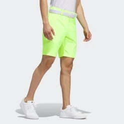 Adidas Golf Shorts - Ultimate 8.5" - Lucid Lemon AW23 15 Adidas Golf Shorts - Ultimate 8.5" - Lucid Lemon AW23 -Golf Fashion Shop ij5292 adidas golf shorts ultimate 8.5 lucid lemon aw23 detail 5