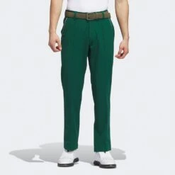 Adidas Golf Trousers - Bogey Boys Pant - Collegiate Green AW23 -Golf Fashion Shop il9296 adidas golf trousers bogey boys pant collegiate green aw23 detail 3