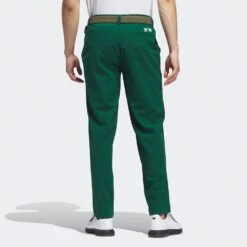 Adidas Golf Trousers - Bogey Boys Pant - Collegiate Green AW23 -Golf Fashion Shop il9296 adidas golf trousers bogey boys pant collegiate green aw23 detail 4