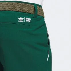 Adidas Golf Trousers - Bogey Boys Pant - Collegiate Green AW23 -Golf Fashion Shop il9296 adidas golf trousers bogey boys pant collegiate green aw23 detail 7