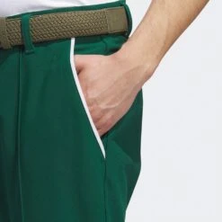 Adidas Golf Trousers - Bogey Boys Pant - Collegiate Green AW23 -Golf Fashion Shop il9296 adidas golf trousers bogey boys pant collegiate green aw23 detail 8