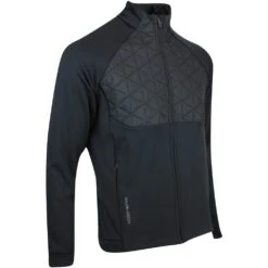 Galvin Green Golf Jacket - Dexter Padded Insula - Black SS23 -Golf Fashion Shop img 2774