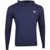 Peter Millar Golf Pullover - Excursion Flex Hoodie - Navy FA22 -Golf Fashion Shop img 3001