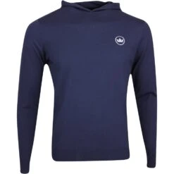 Peter Millar Golf Pullover - Excursion Flex Hoodie - Navy FA22