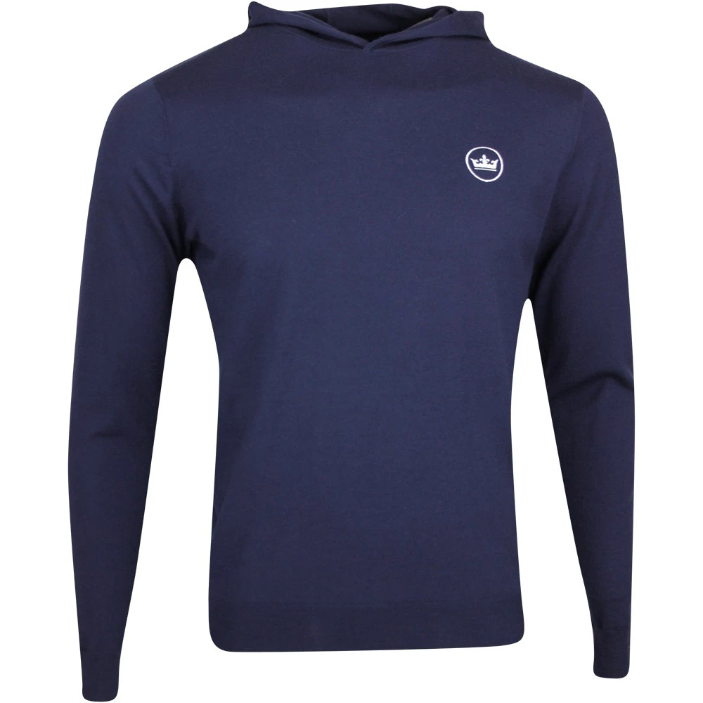 Peter Millar Golf Pullover - Excursion Flex Hoodie - Navy FA22 3 Peter Millar Golf Pullover - Excursion Flex Hoodie - Navy FA22