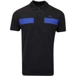 BOSS Golf Shirt - Paule 2 Slim - Black FA23