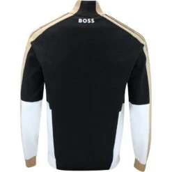 BOSS Golf Jumper - Zolkar Pro - Black FA23 -Golf Fashion Shop img 9329