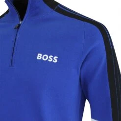 BOSS Golf Jumper - Zolkar Pro - Sodalite Blue FA23 -Golf Fashion Shop img 9341