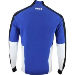 BOSS Golf Jumper - Zolkar Pro - Sodalite Blue FA23 -Golf Fashion Shop img 9345