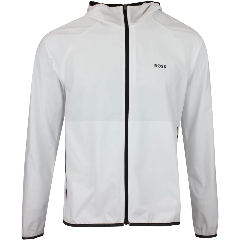 BOSS Golf Jacket - J_Cush Pro Hoodie - Training White FA23 3 BOSS Golf Jacket - J_Cush Pro Hoodie - Training White FA23