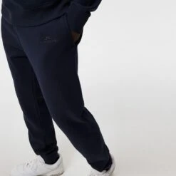 J.Lindeberg Athleisure Joggers - Alpha Fleece Pant - JL Navy AW23 -Golf Fashion Shop j lindeberg athleisure joggers alpha fleece pant jl navy aw23 amjs09056 6855 77