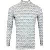 J.Lindeberg Golf Base Layer - Aello SC Print - MB Grey AW23