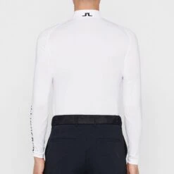 J.Lindeberg Golf Base Layer - Aello SC - White AW23 -Golf Fashion Shop j lindeberg golf base layer aello sp21 03b lnfanjlnvrt7nzwy