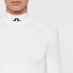 J.Lindeberg Golf Base Layer - Aello SC - White AW23 -Golf Fashion Shop j lindeberg golf base layer aello sp21 03d dsflpywbrjckshtg