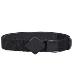 J.Lindeberg Golf Belt - Diamond Stretch Woven - Black SS23