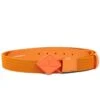 J.Lindeberg Golf Belt - Diamond Stretch Woven - Russet Orange SS23