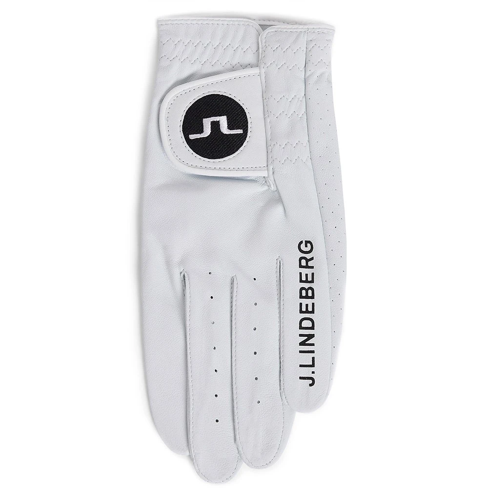 J.Lindeberg Golf Glove - Ron Leather - White SS23 3 J.Lindeberg Golf Glove - Ron Leather - White SS23