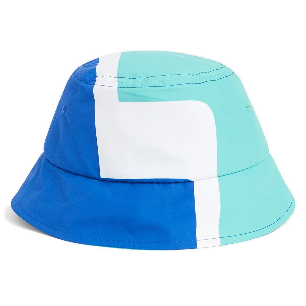 J.Lindeberg Golf Hat - Bridge Bucket - Bright Aqua HS23 3 J.Lindeberg Golf Hat - Bridge Bucket - Bright Aqua HS23