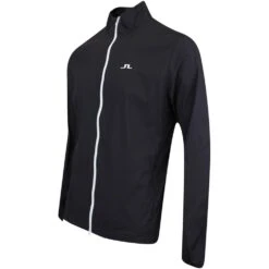 Golf Fashion Shop -Golf Fashion Shop j lindeberg golf jacket ash light packable black aw23 gmow08820 9999 8