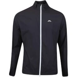 J.Lindeberg Golf Jacket - Ash Light Packable - Black AW23