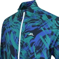 J.Lindeberg Golf Jacket - Ash Light Packable Print - Death Valley AW23 -Golf Fashion Shop j lindeberg golf jacket ash light packable print death valley aw23 gmow08865 m503 1