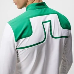 J.Lindeberg Golf Jacket - Jeff Hybrid FZ - Bosphorus SS23 -Golf Fashion Shop j lindeberg golf jacket jeff hybrid jacket bosphorus ss23 gmow07631 m376 f