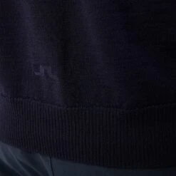 J.Lindeberg Golf Jumper - Lucas Knitted Cardigan - JL Navy AW23 -Golf Fashion Shop j lindeberg golf jumper lucas knitted cardigan jl navy aw23 gmkw09396 6855 16