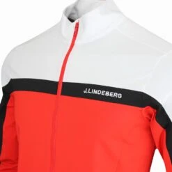 J.Lindeberg Golf Mid Layer - Jarvis FZ - Fiery Red AW23 14 J.Lindeberg Golf Mid Layer - Jarvis FZ - Fiery Red AW23 -Golf Fashion Shop j lindeberg golf mid layer jarvis fz fiery red aw23 amjs09084 g135 67