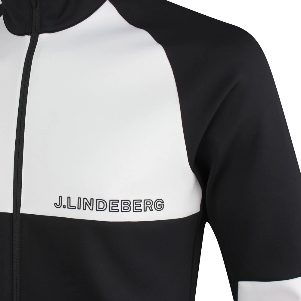 J.Lindeberg Golf Mid Layer - Lazarus FZ - Black SS23 7 J.Lindeberg Golf Mid Layer - Lazarus FZ - Black SS23 - Image 5