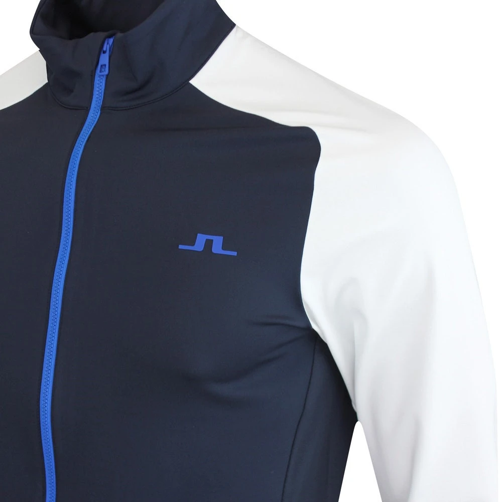 J.Lindeberg Golf Mid Layer - Melker FZ - JL Navy SS23 6 J.Lindeberg Golf Mid Layer - Melker FZ - JL Navy SS23 - Image 4