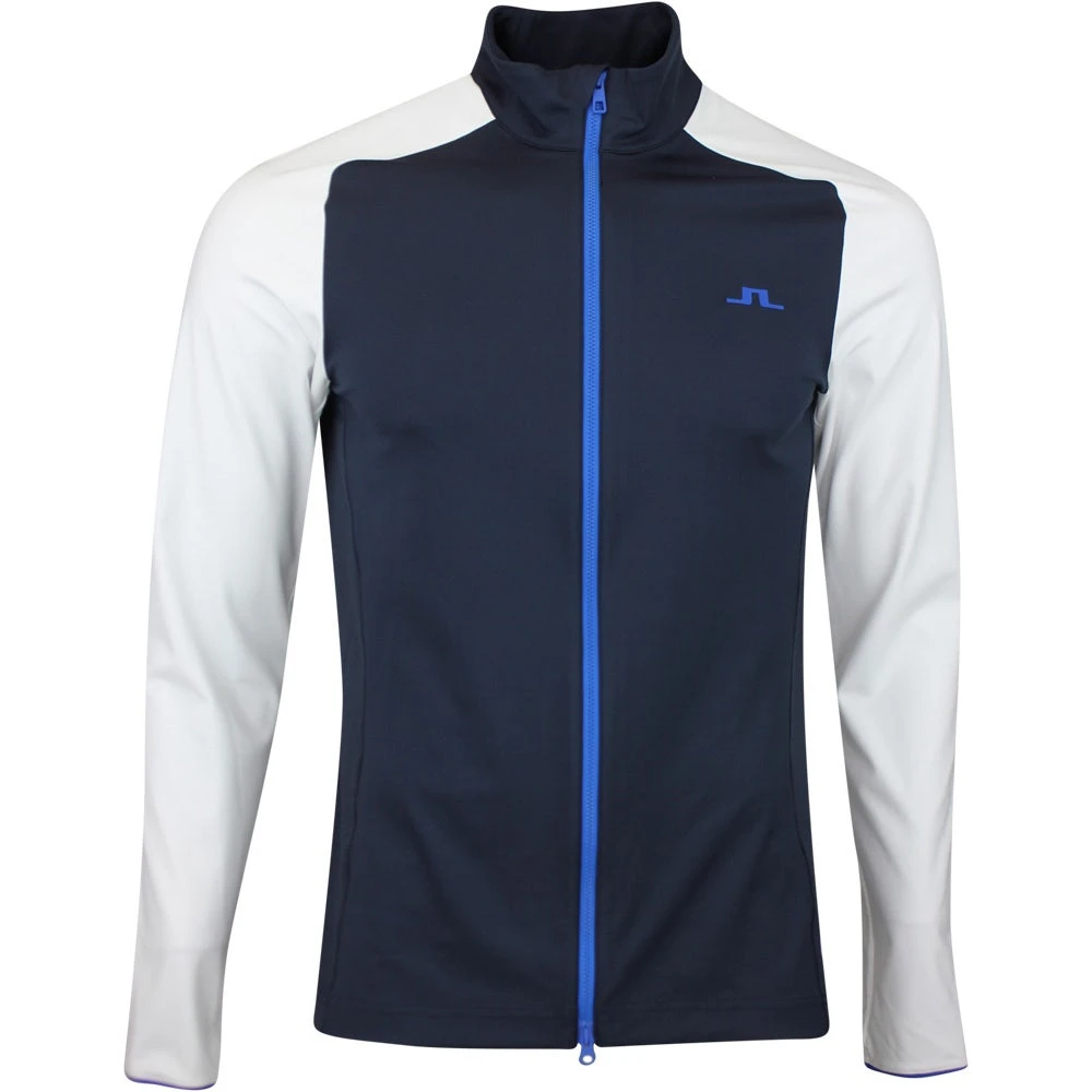 J.Lindeberg Golf Mid Layer - Melker FZ - JL Navy SS23 3 J.Lindeberg Golf Mid Layer - Melker FZ - JL Navy SS23