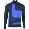 J.Lindeberg Golf Pullover - Davis Knitted QZ - JL Navy SS23 1 J.Lindeberg Golf Pullover - Davis Knitted QZ - JL Navy SS23 -Golf Fashion Shop j lindeberg golf pullover davis knitted sweater jl navy ss23 amkw08138 6855 n