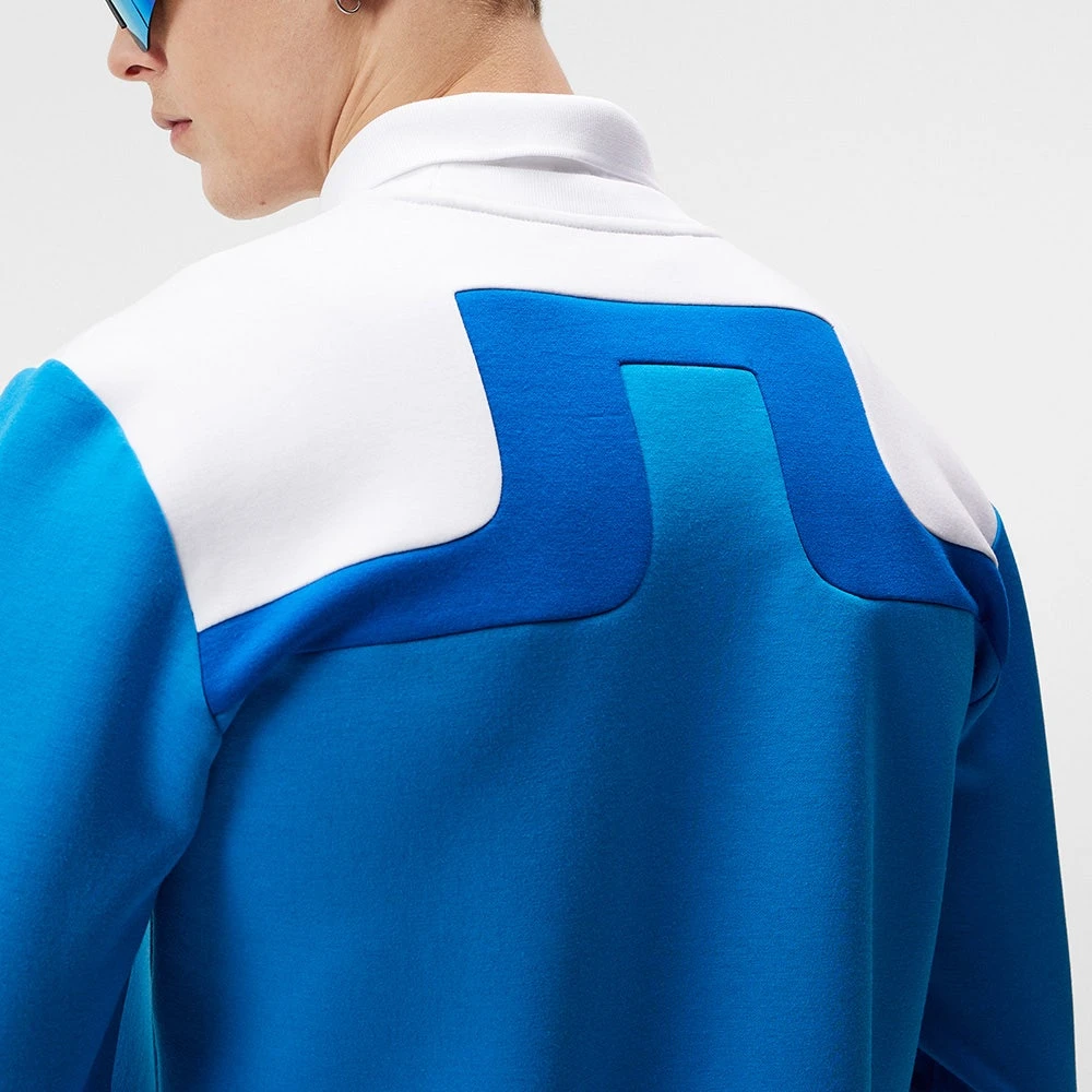 J.Lindeberg Golf Pullover - Jeff Crew Neck - Brilliant Blue SS23 10 J.Lindeberg Golf Pullover - Jeff Crew Neck - Brilliant Blue SS23 - Image 8
