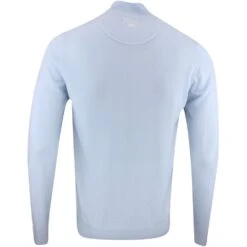 J.Lindeberg Golf Pullover - Kian QZ Sweater - Skyway AW23 -Golf Fashion Shop j lindeberg golf pullover kian qz sweater skyway aw23 gmkw09326 o010 51