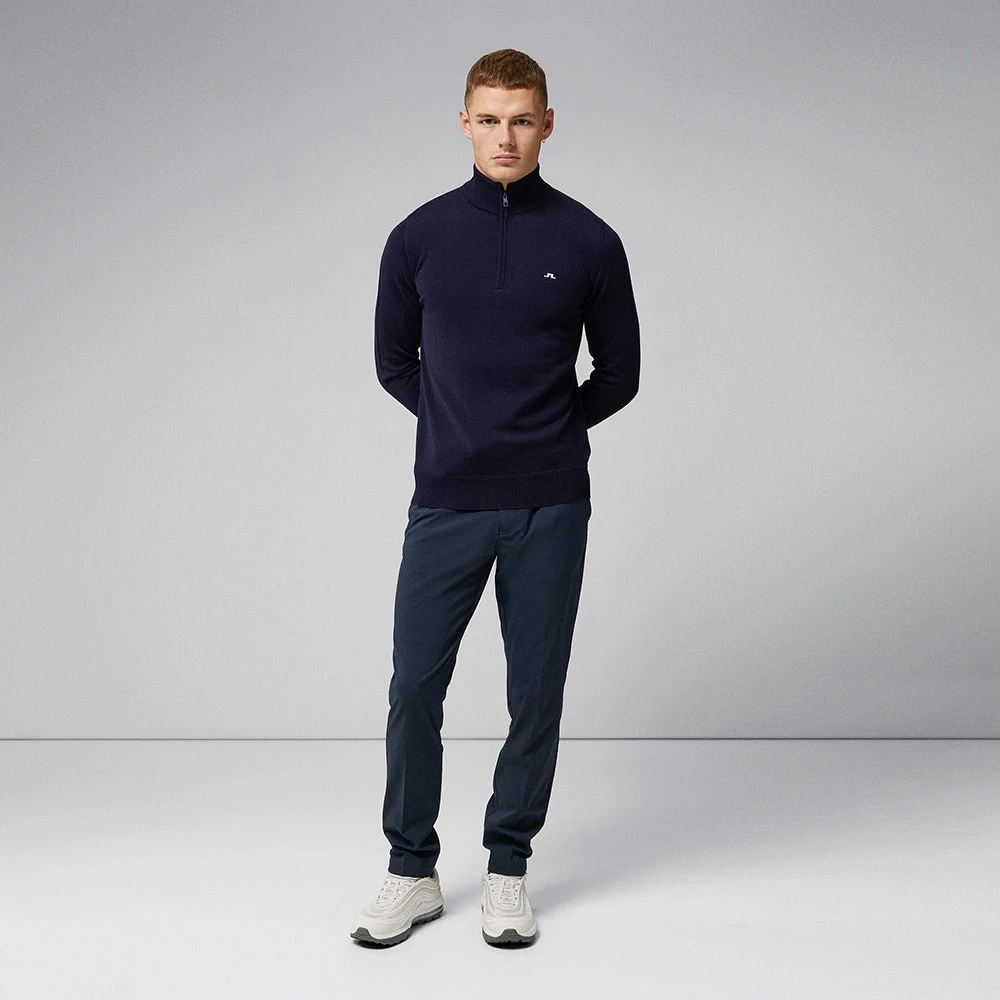 J.Lindeberg Golf Pullover - Kian Tour Merino QZ - JL Navy 2023 12 J.Lindeberg Golf Pullover - Kian Tour Merino QZ - JL Navy 2023 - Image 10
