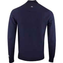 J.Lindeberg Golf Pullover - Kian Tour Merino QZ - JL Navy 2023 14 J.Lindeberg Golf Pullover - Kian Tour Merino QZ - JL Navy 2023 -Golf Fashion Shop j lindeberg golf pullover kian zipped golf sweater jl navy ss23 gmkw06357 6855 r