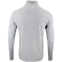 J.Lindeberg Golf Pullover - Luke HZ Mid - Grey Mel. AW23 -Golf Fashion Shop j lindeberg golf pullover luke hz mid grey mel aw23 amjs09079 9363 74