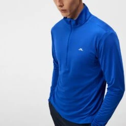 J.Lindeberg Golf Pullover - Luke HZ Mid - Surf The Web AW23 -Golf Fashion Shop j lindeberg golf pullover luke hz mid surf the web aw23 amjs09079 o316 56