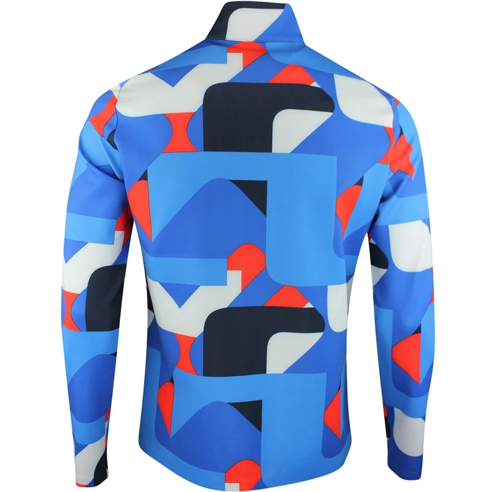 J.Lindeberg Golf Mid Layer - Omnia FZ - Grey Big Bridge SS23 5 J.Lindeberg Golf Mid Layer - Omnia FZ - Grey Big Bridge SS23 - Image 3