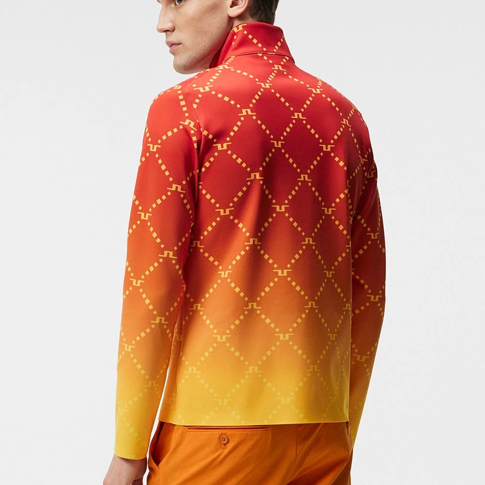 J.Lindeberg Golf Mid Layer - Omnia FZ - Sunset Fade SS23 8 J.Lindeberg Golf Mid Layer - Omnia FZ - Sunset Fade SS23 - Image 6