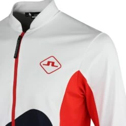 J.Lindeberg Golf Mid Layer - Swirl FZ - White SS23 13 J.Lindeberg Golf Mid Layer - Swirl FZ - White SS23 -Golf Fashion Shop j lindeberg golf pullover swirl mid layer white ss23 amjs07589 0000 n