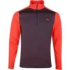 J.Lindeberg Golf Pullover - Terry HZ Mid - Fiery Red SS23 1 J.Lindeberg Golf Pullover - Terry HZ Mid - Fiery Red SS23 -Golf Fashion Shop j lindeberg golf pullover terry mid layer fiery red ss23 amjs07868 g135 n